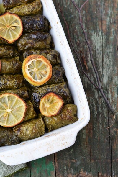 Creative ways with  Vine Leaves